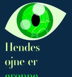 Hendes øjne er grønne