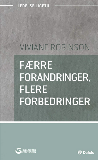 Færre forandringer, flere forbedringer