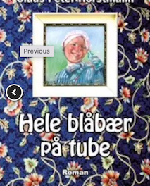 Hele blåbær på tube