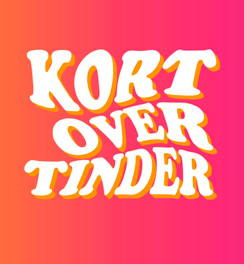 Kort over Tinder